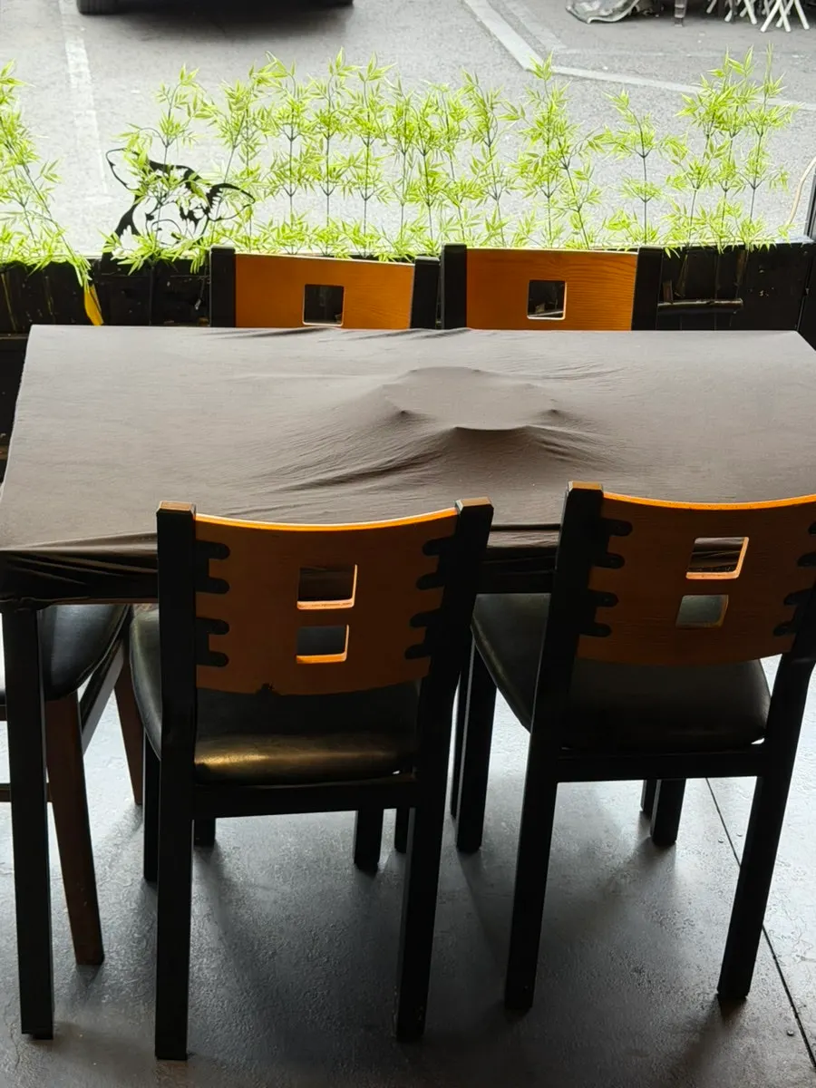 Softly lit seating area at Gogup Yeonguso