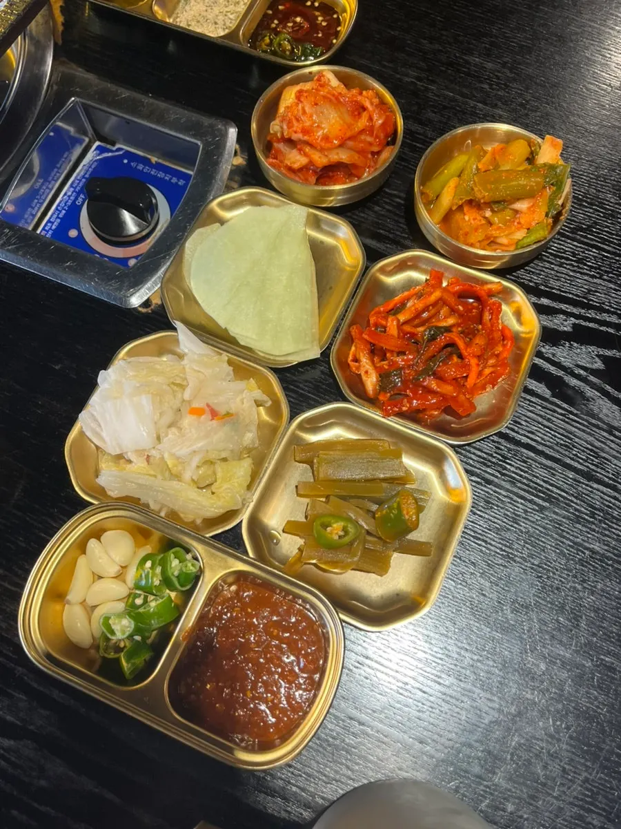 고굽연구소 숙성 항정살 상차림