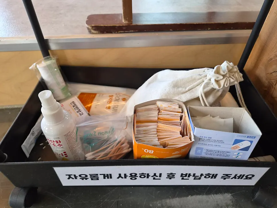 Everyday supplies stocked at the store
