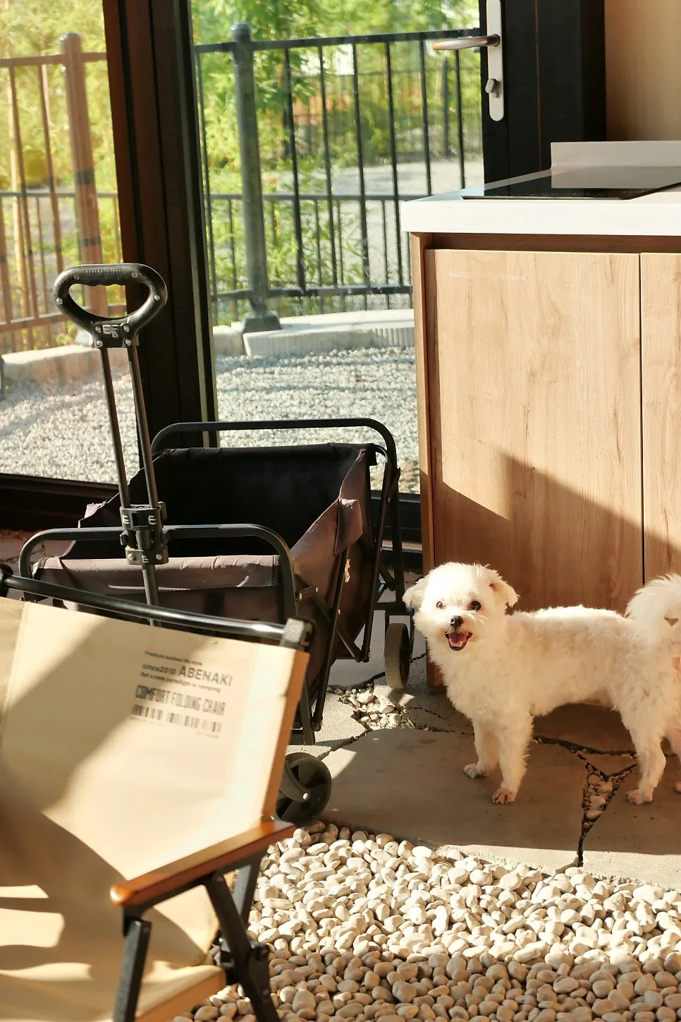 Luggage wagon to return after check-out