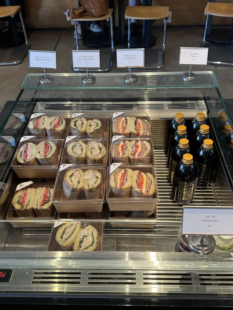Bakery display with plenty to choose from