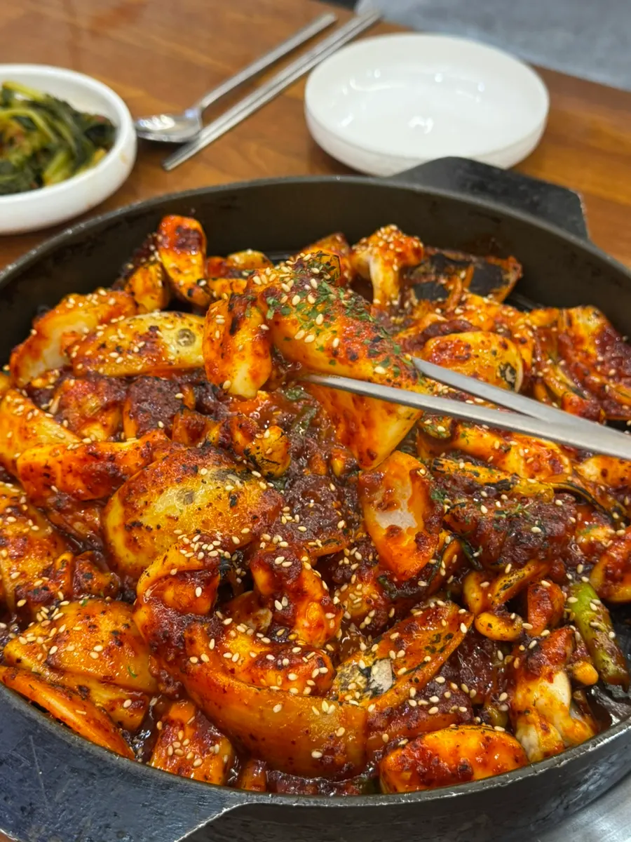 갑오징어가 넉넉하게 들어간 불고기