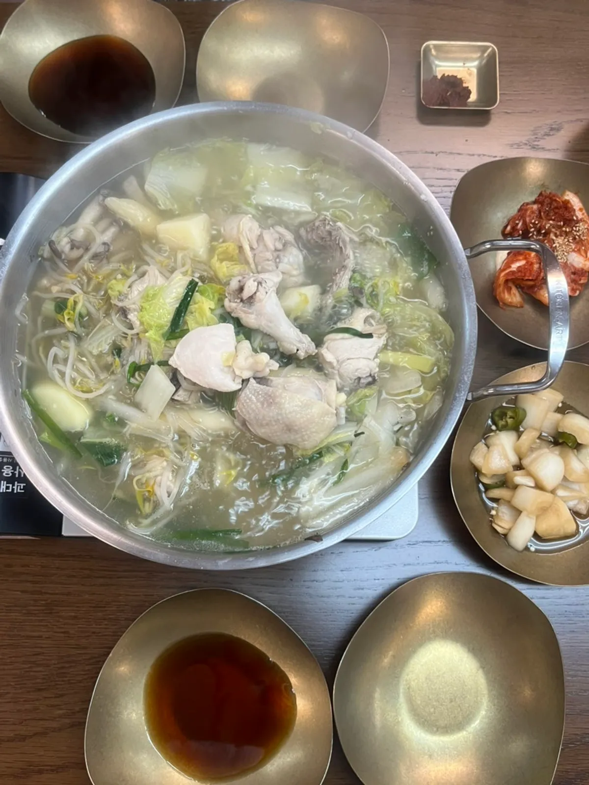골목냉면1966 대구 닭한마리세트 2인 상차림