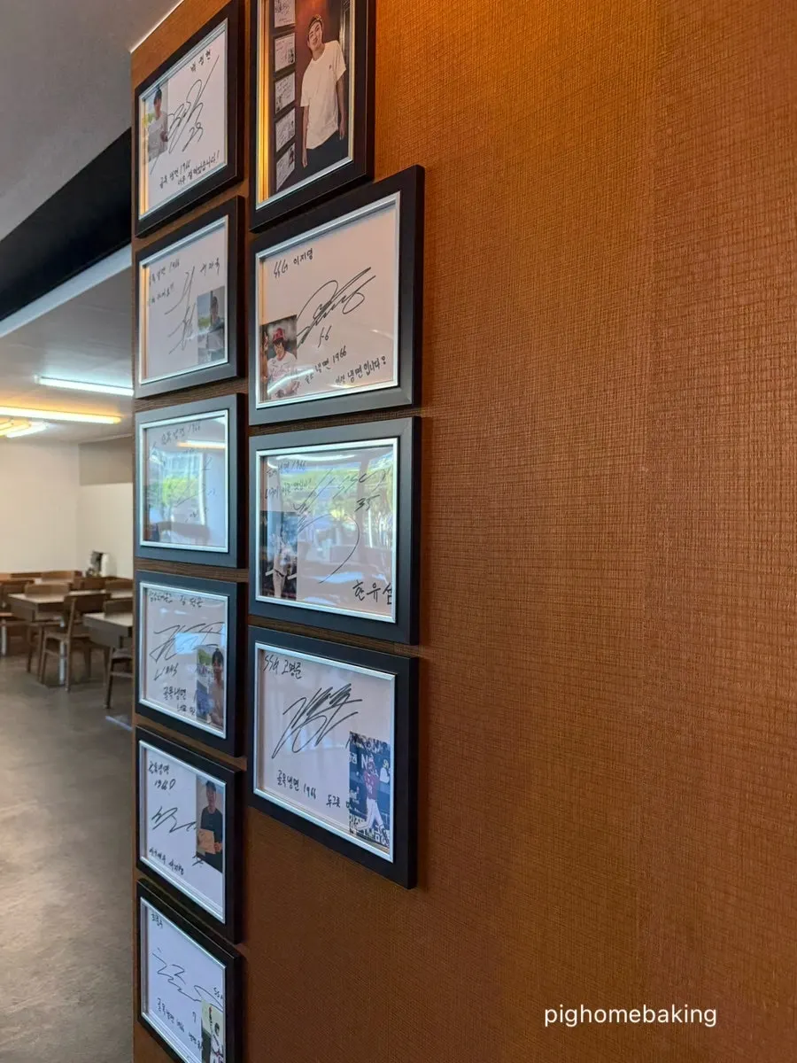Dining hall with table seating