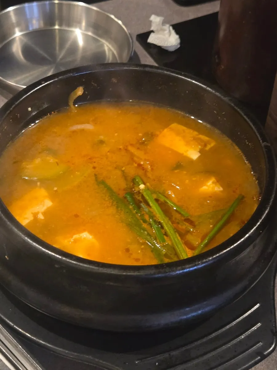 골목집실속모둠 주문 전 테이블