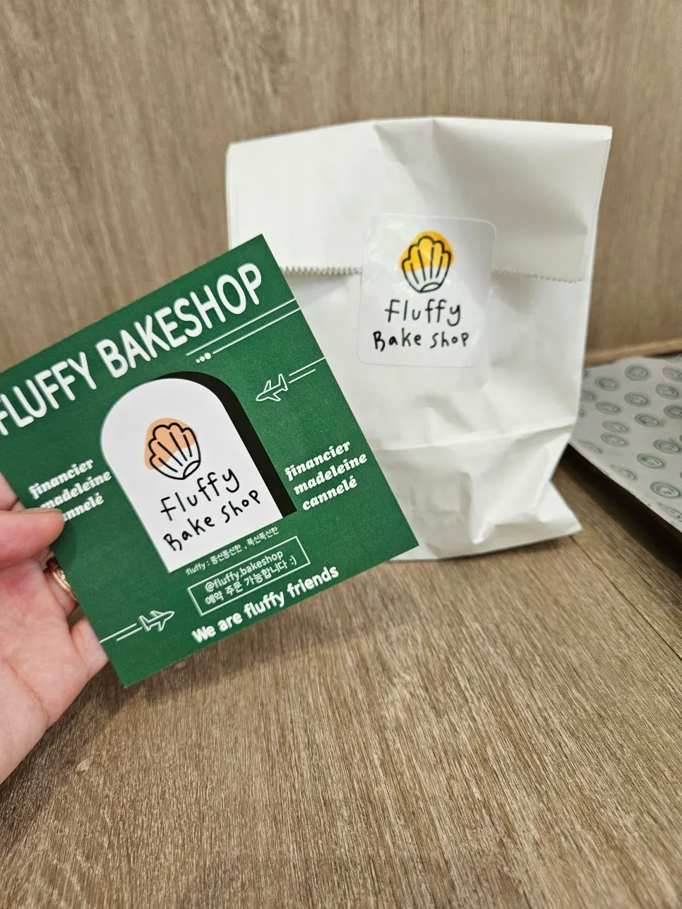 One-line review of the baked-goods visit