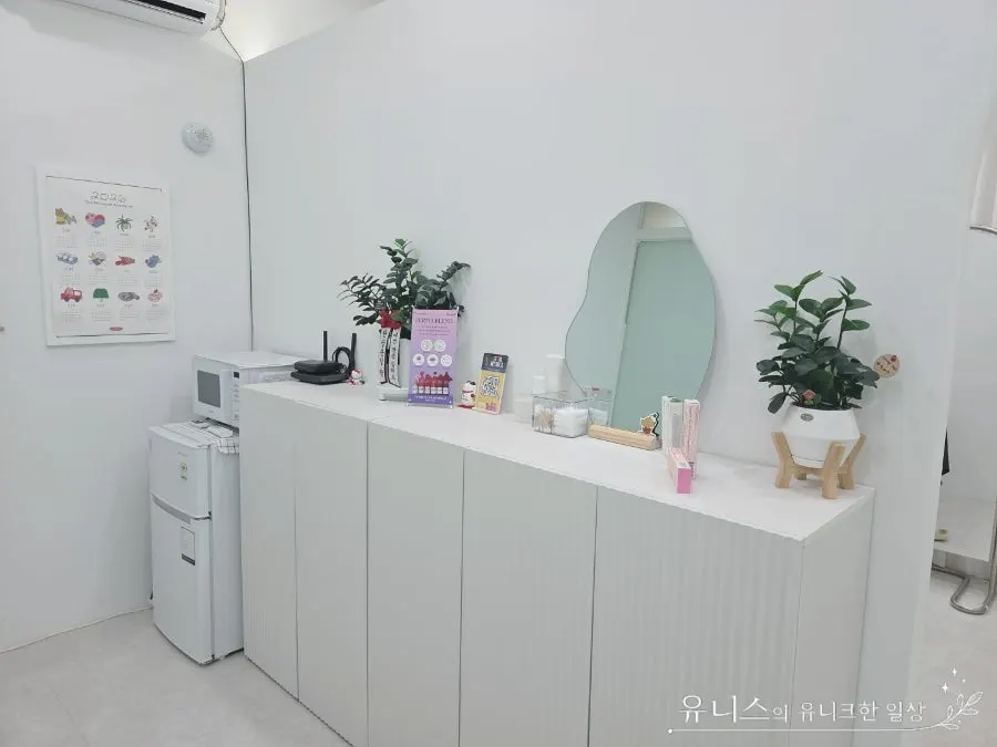 Clean, well-maintained interior of Iyo Shop