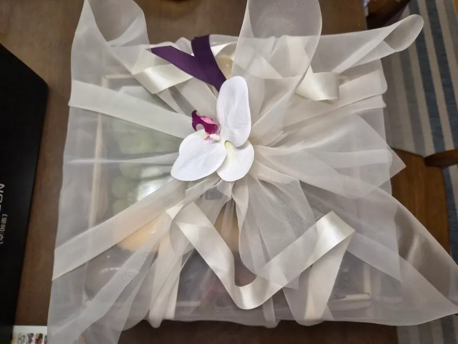 Chuseok fruit gift set sent to my parents