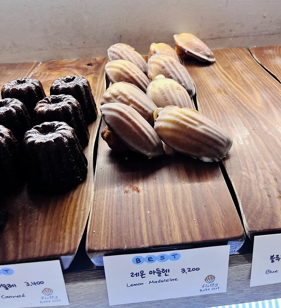 플러피베이크샵 디저트 라인업 관련 사진