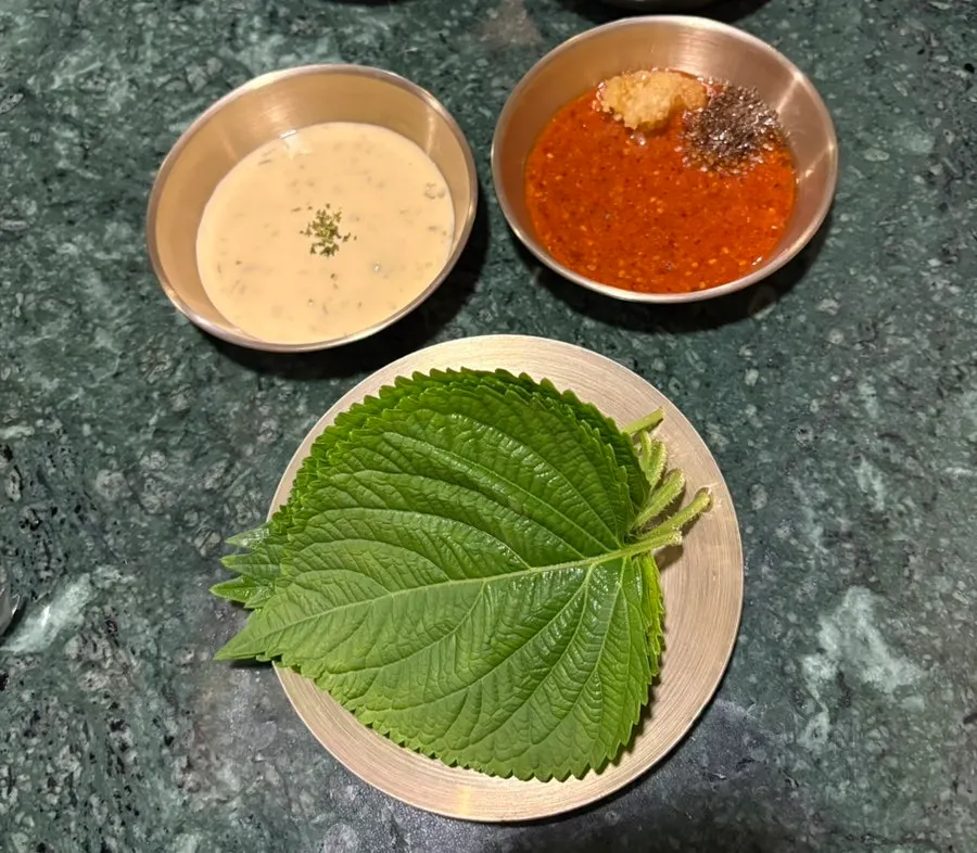 공덕 고기집 공중도덕 오리고기 메뉴 구성