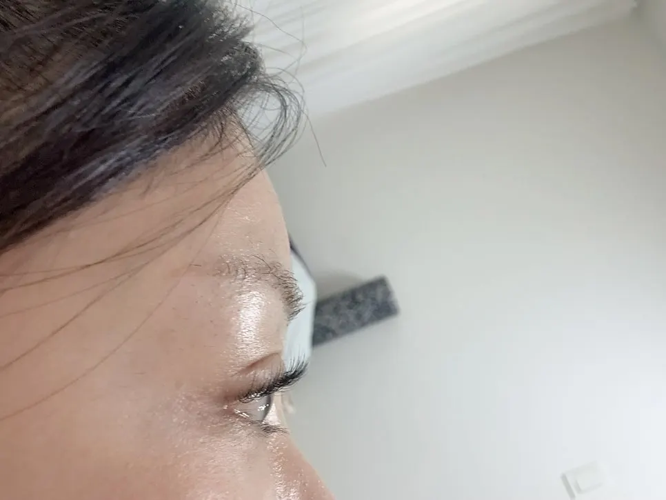 속눈썹펌 후 눈매 변화