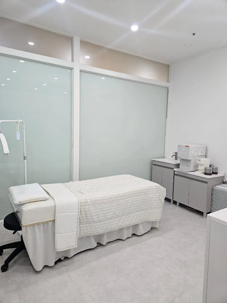 White-toned interior of Iyo Shop