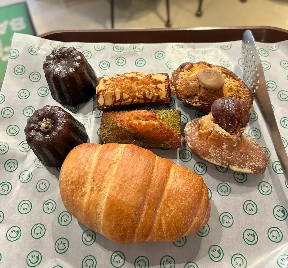 Packaged baked treats from Fluffy Bake Shop