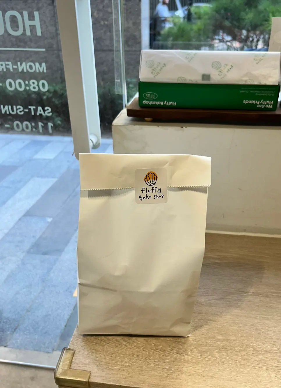 Packaged desserts from Fluffy Bake Shop