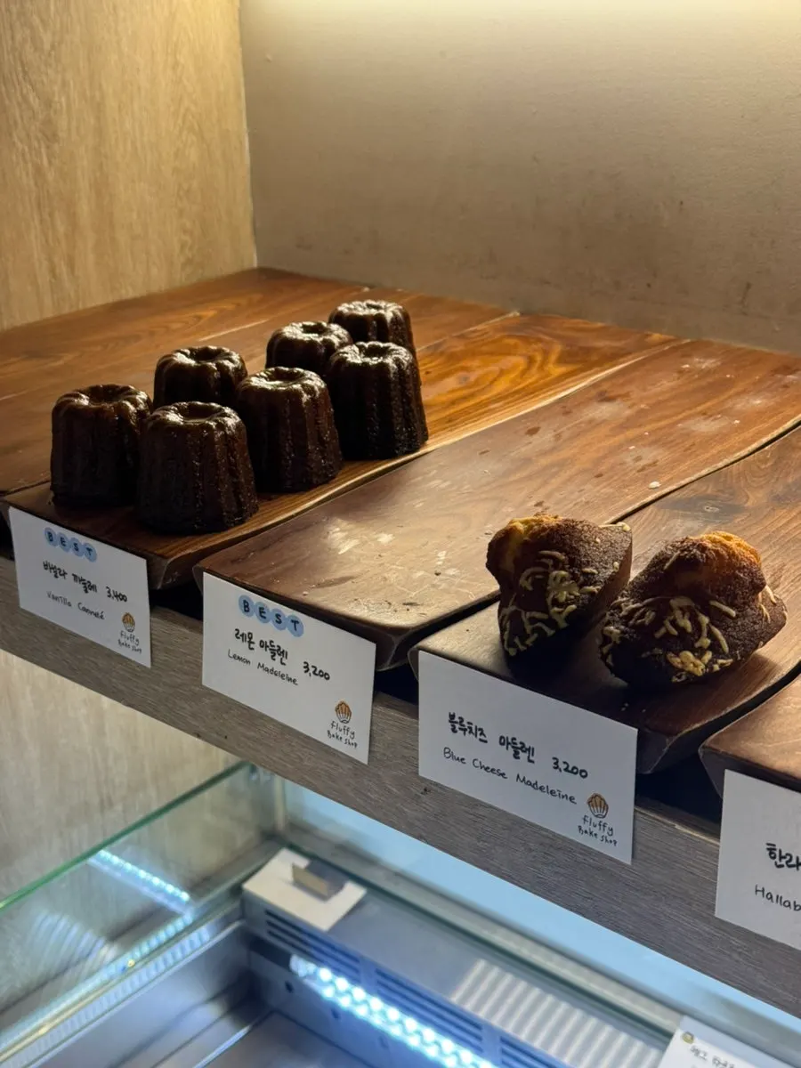 Financiers of different flavors on display