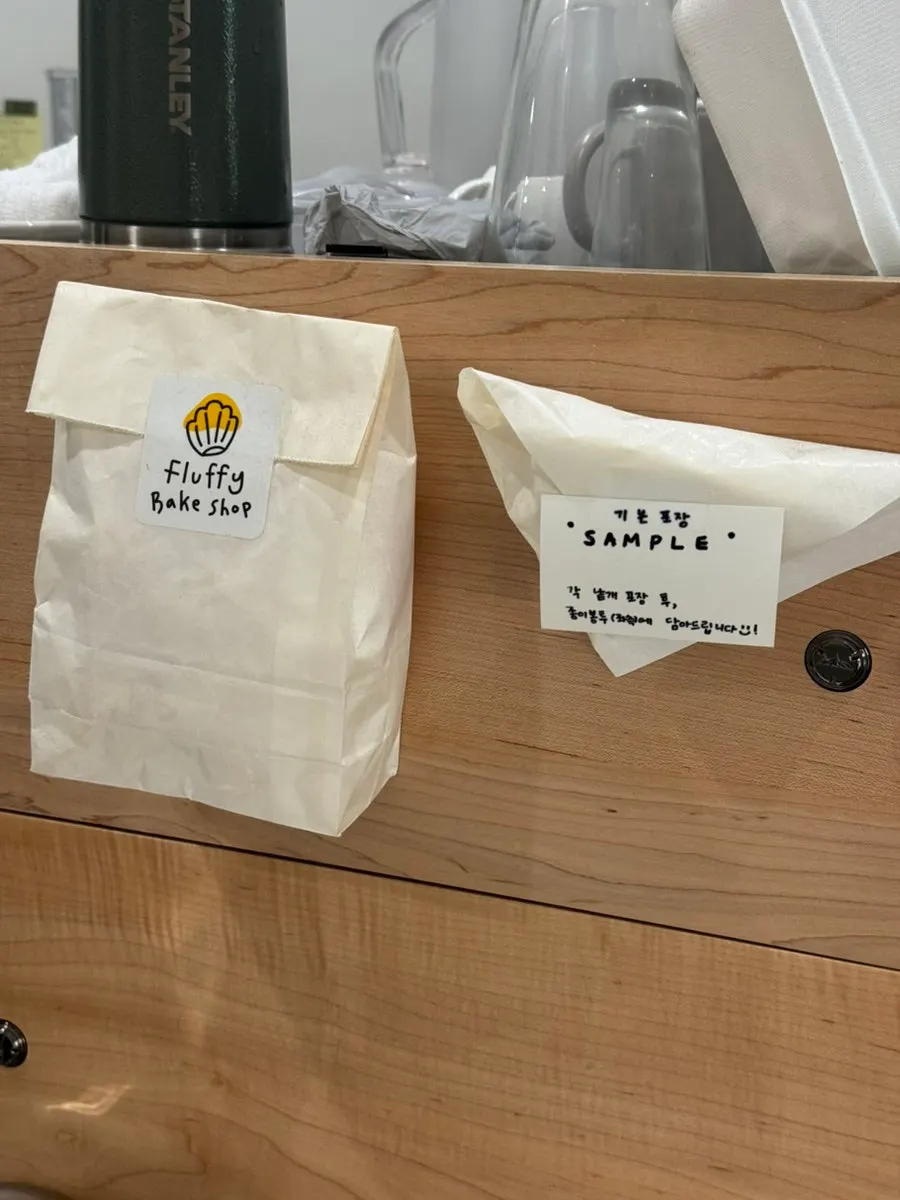 Pastries packed into a 6-piece box
