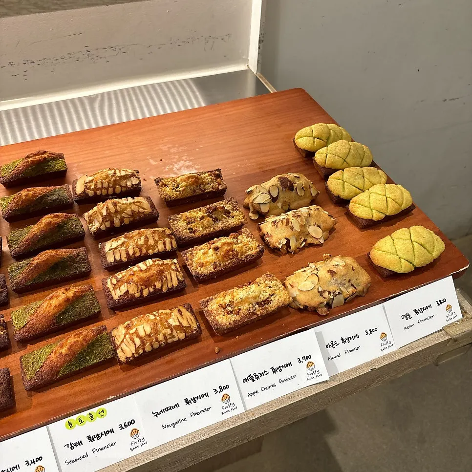 A varied display of financiers