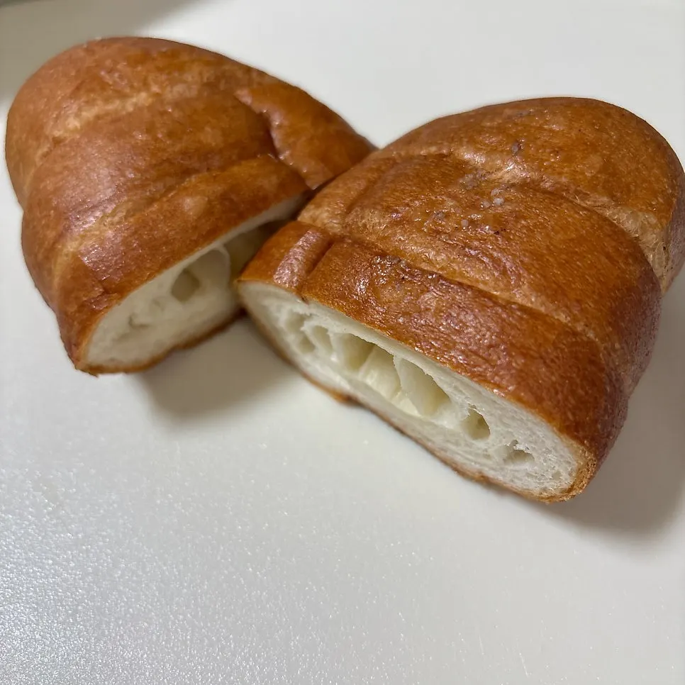 Salt bread eaten at home
