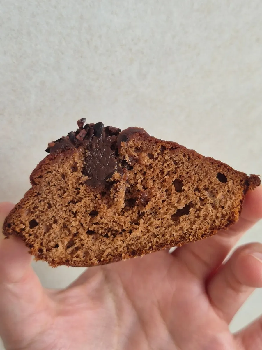 Bitten nunetine financier showing its cross-section