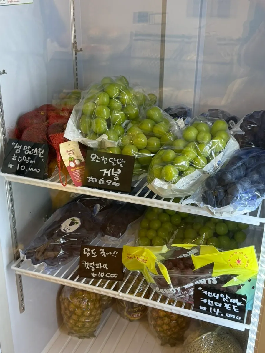 Visiting Matam, a fruit-gift specialist near Gongdeok Station