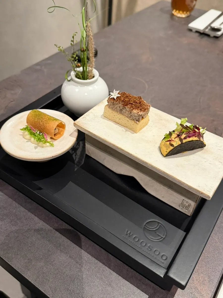 ランチCのひと口料理の構成