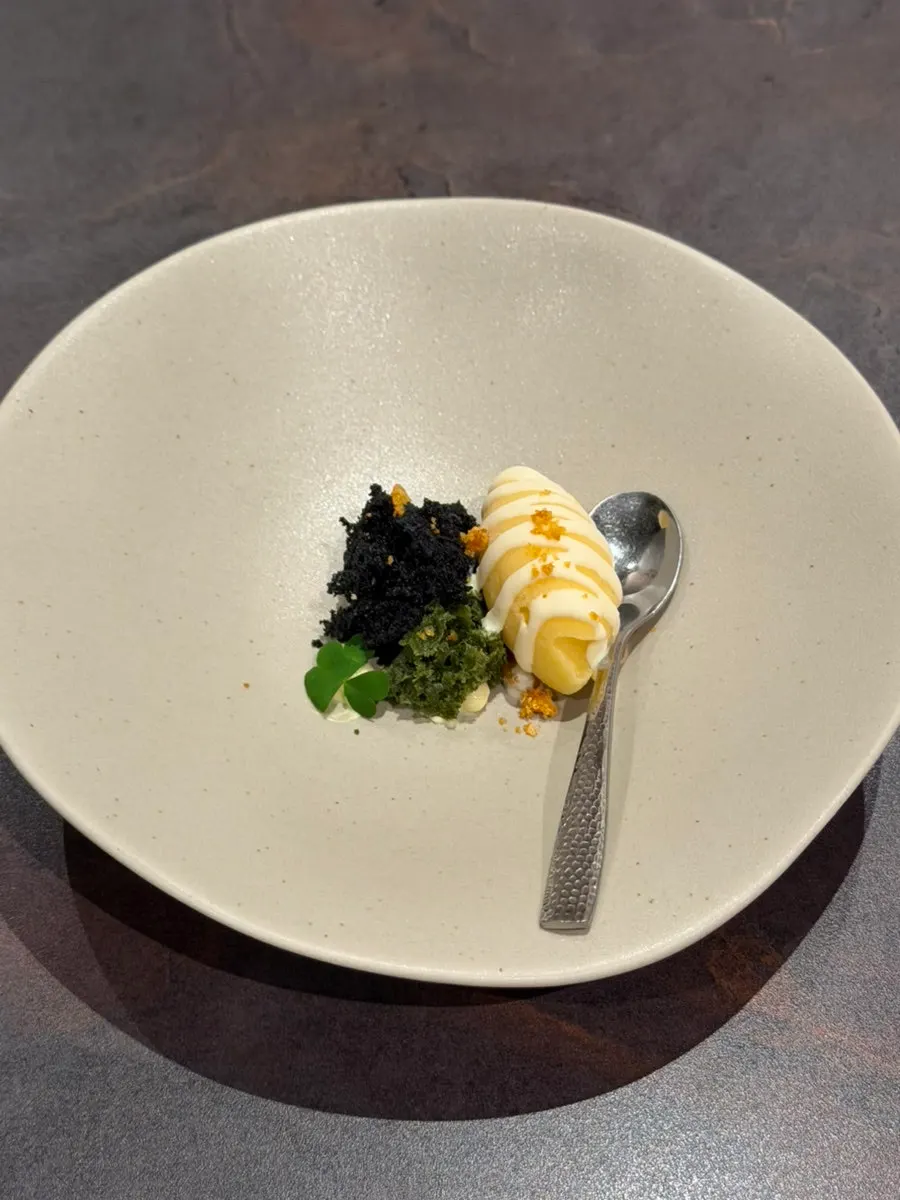 ランチCのとうもろこしアイスクリーム