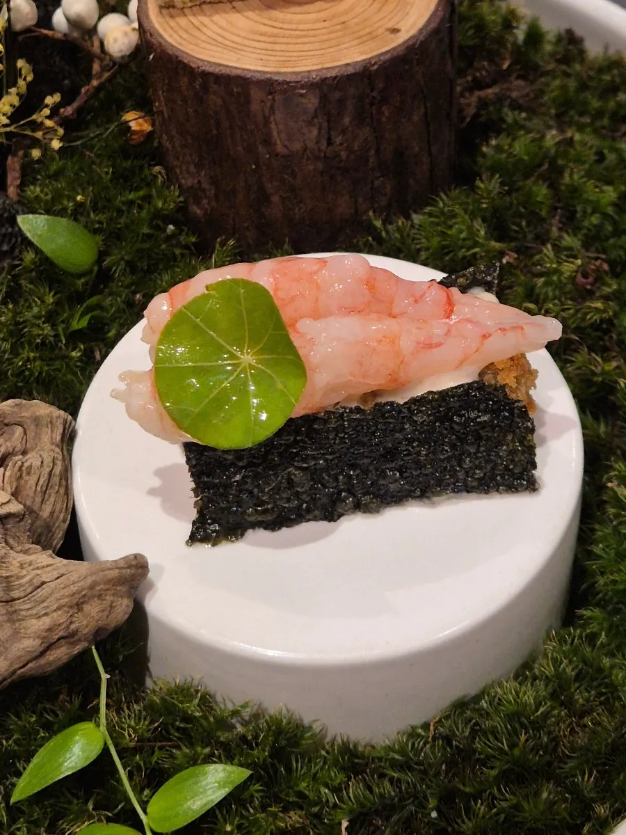 Bulgogi sandwich, scallop, and sweet-shrimp bites
