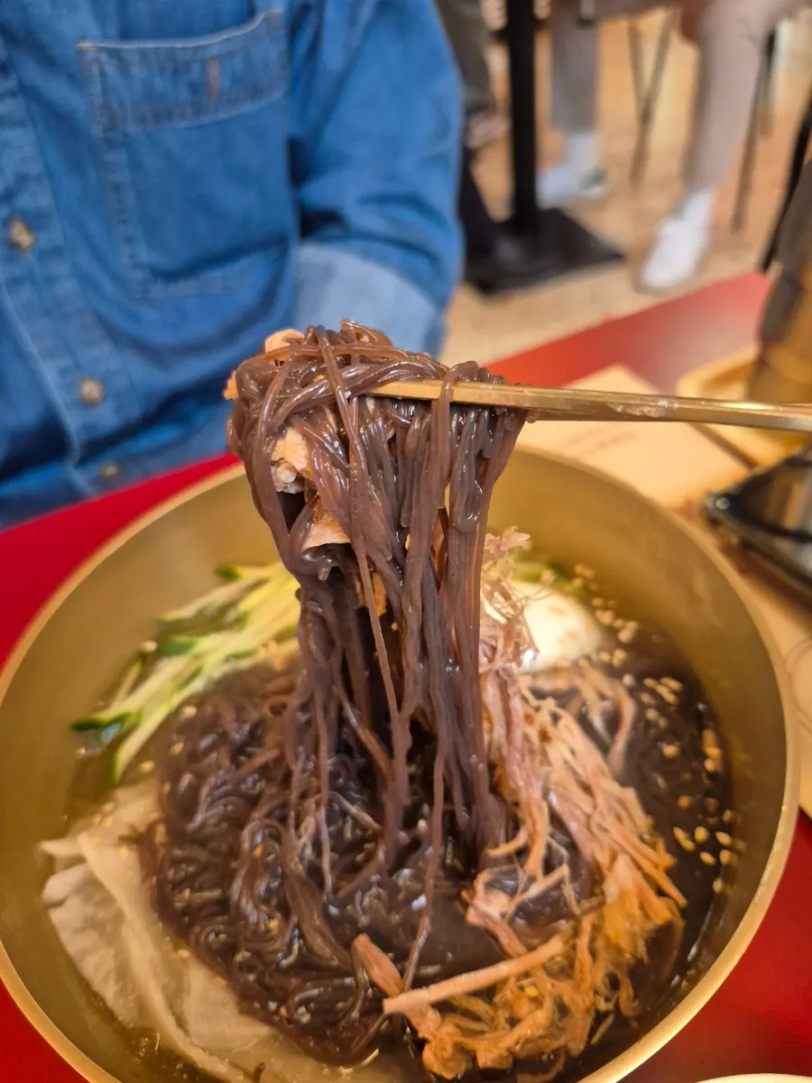 홍두깨물냉면과 홍두깨살