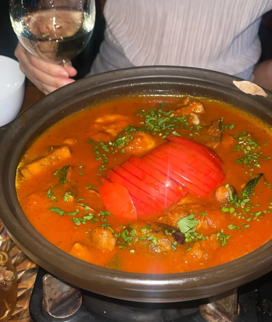 토마토 카이센나베 메뉴 사진