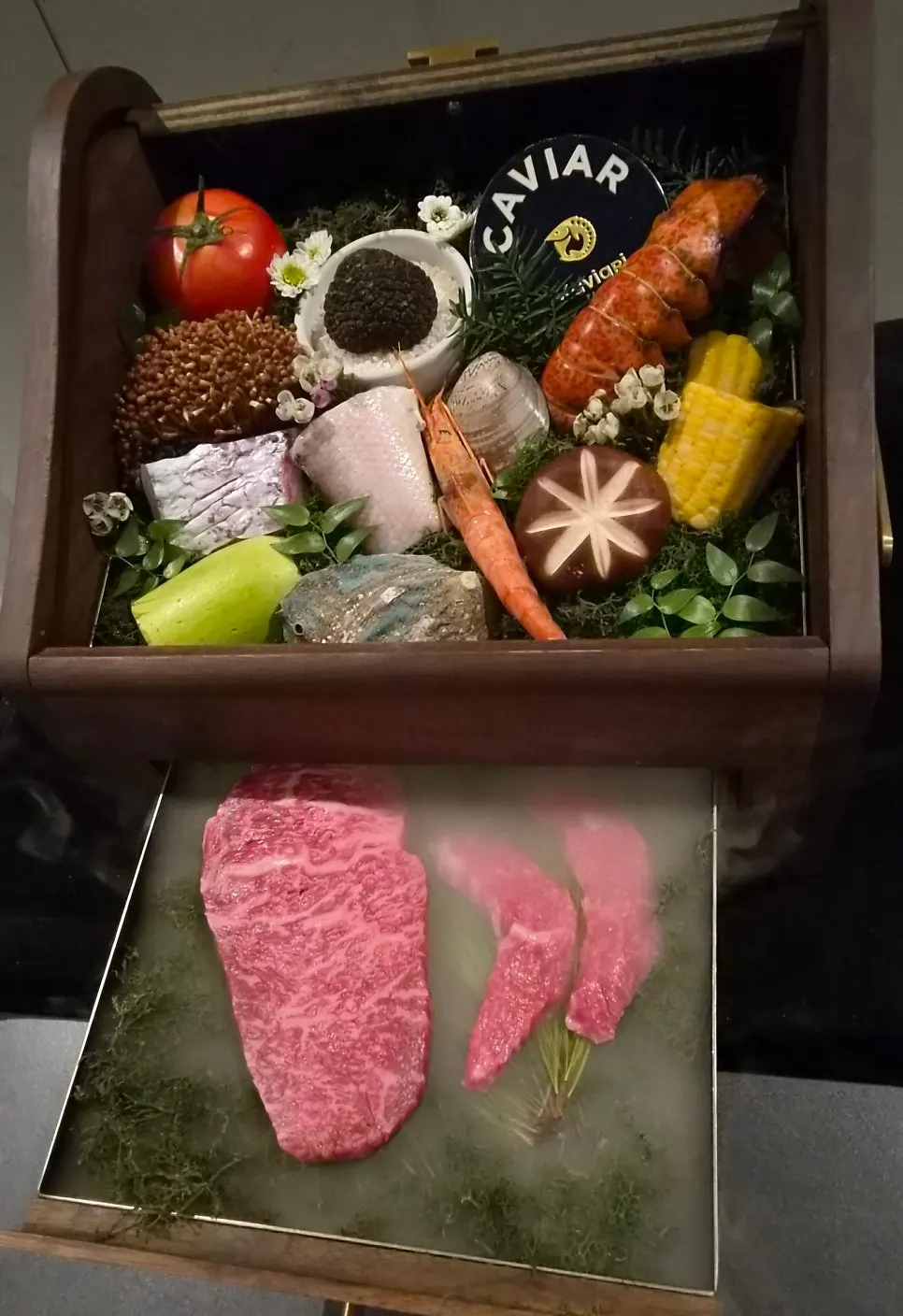 한식 재료를 활용한 런치 코스