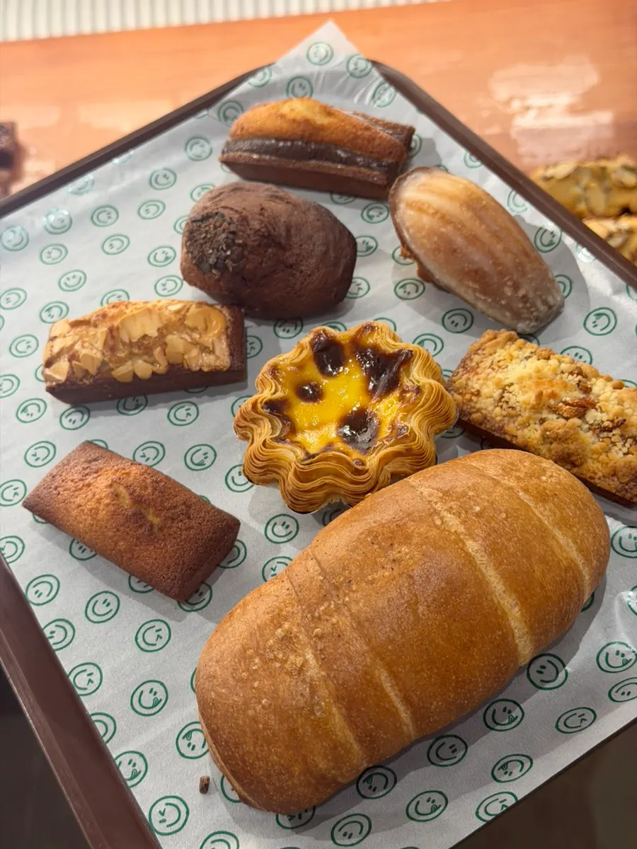 Baked treats and salt bread