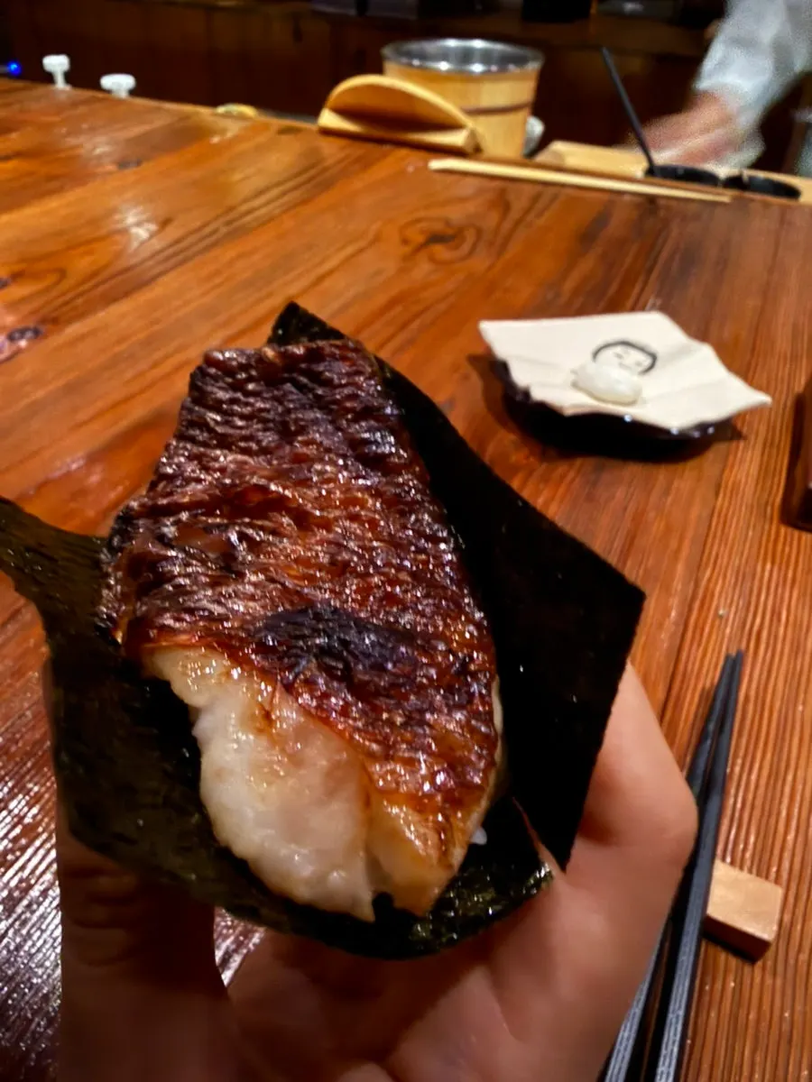 Barivari gim served alongside the kinmedai