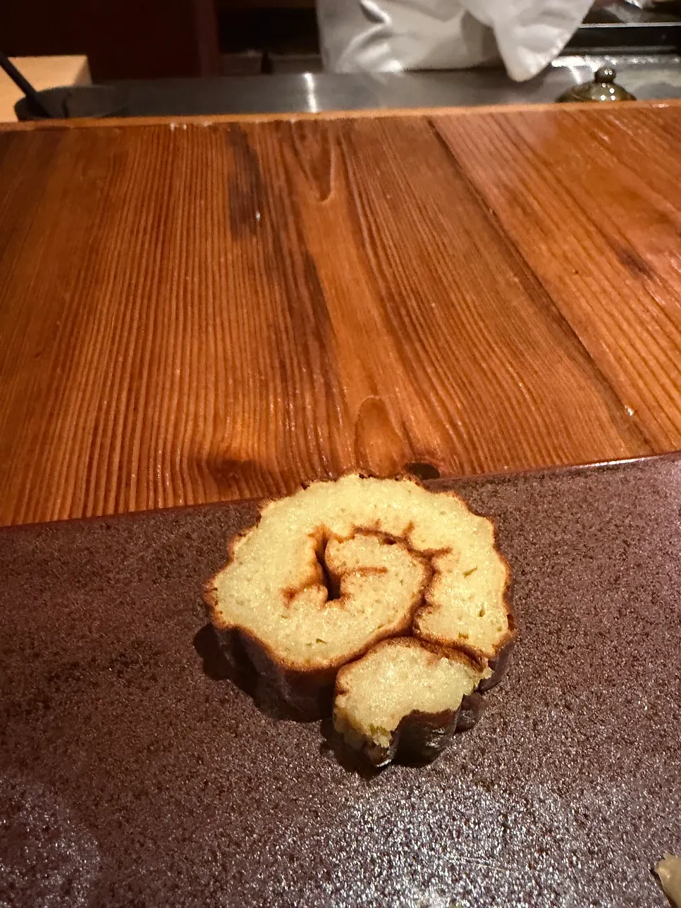 The final eel sushi of the course