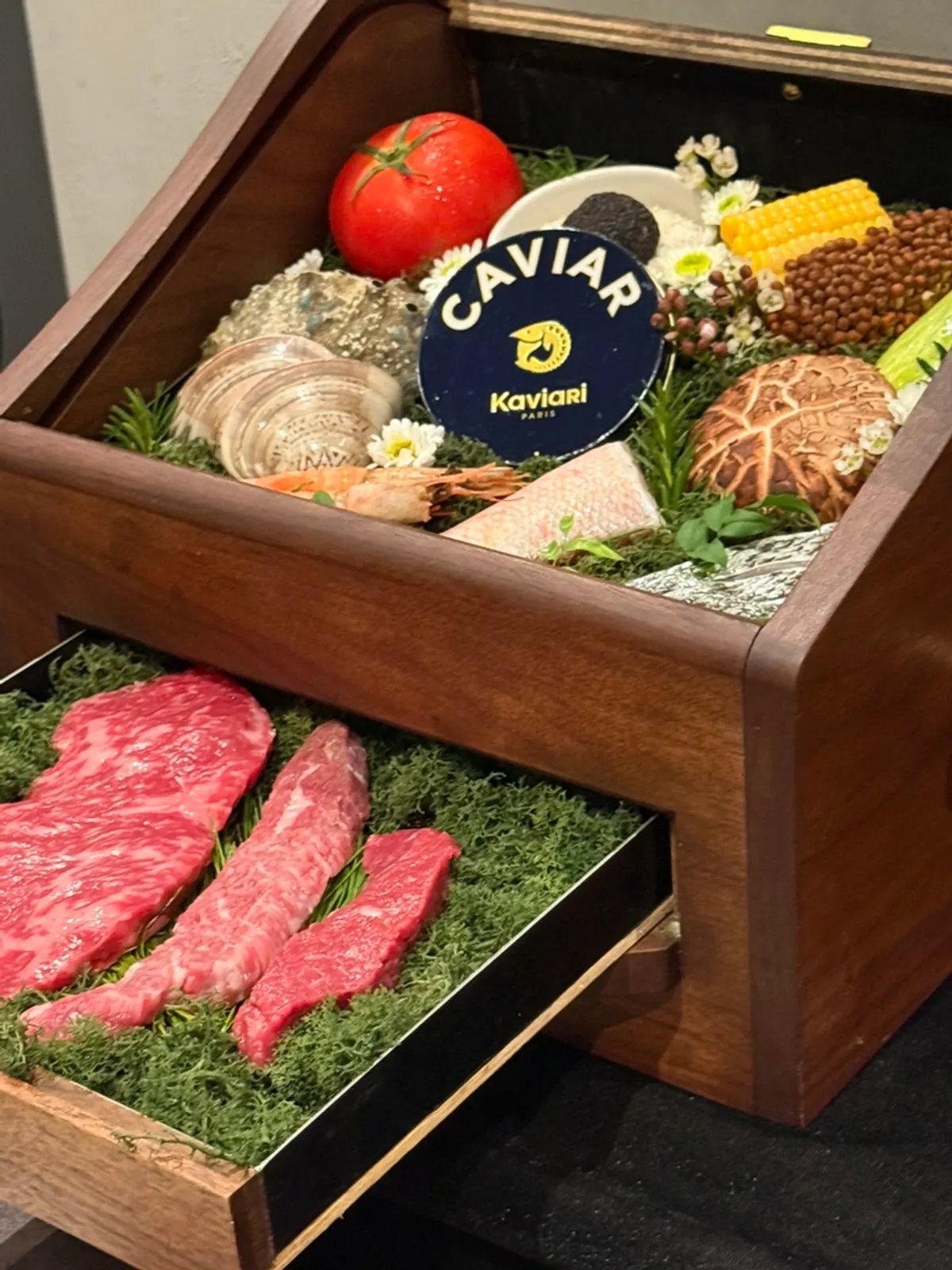 Signature photo of the Korean course meal at Usu Gongdeok