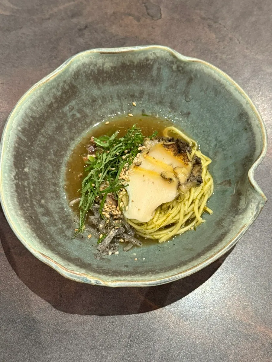 Abalone five-color gardenia noodles