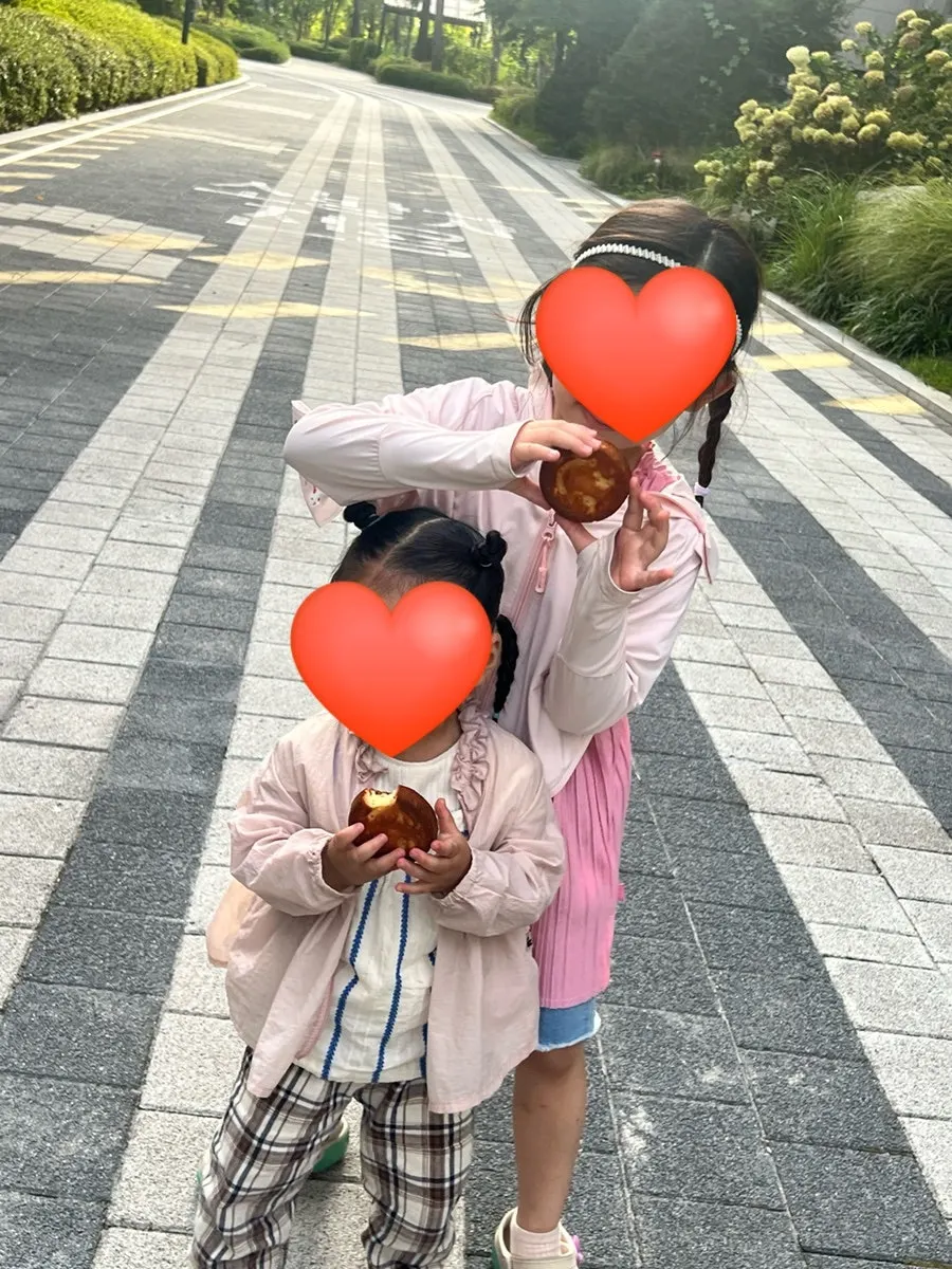 아이 간식으로 먹는 스마일 마들렌