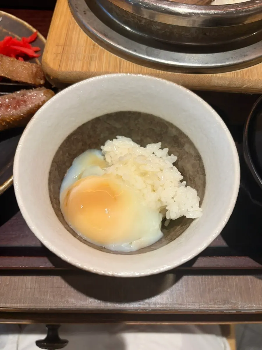 Gyukatsu with a subtle smoky aroma