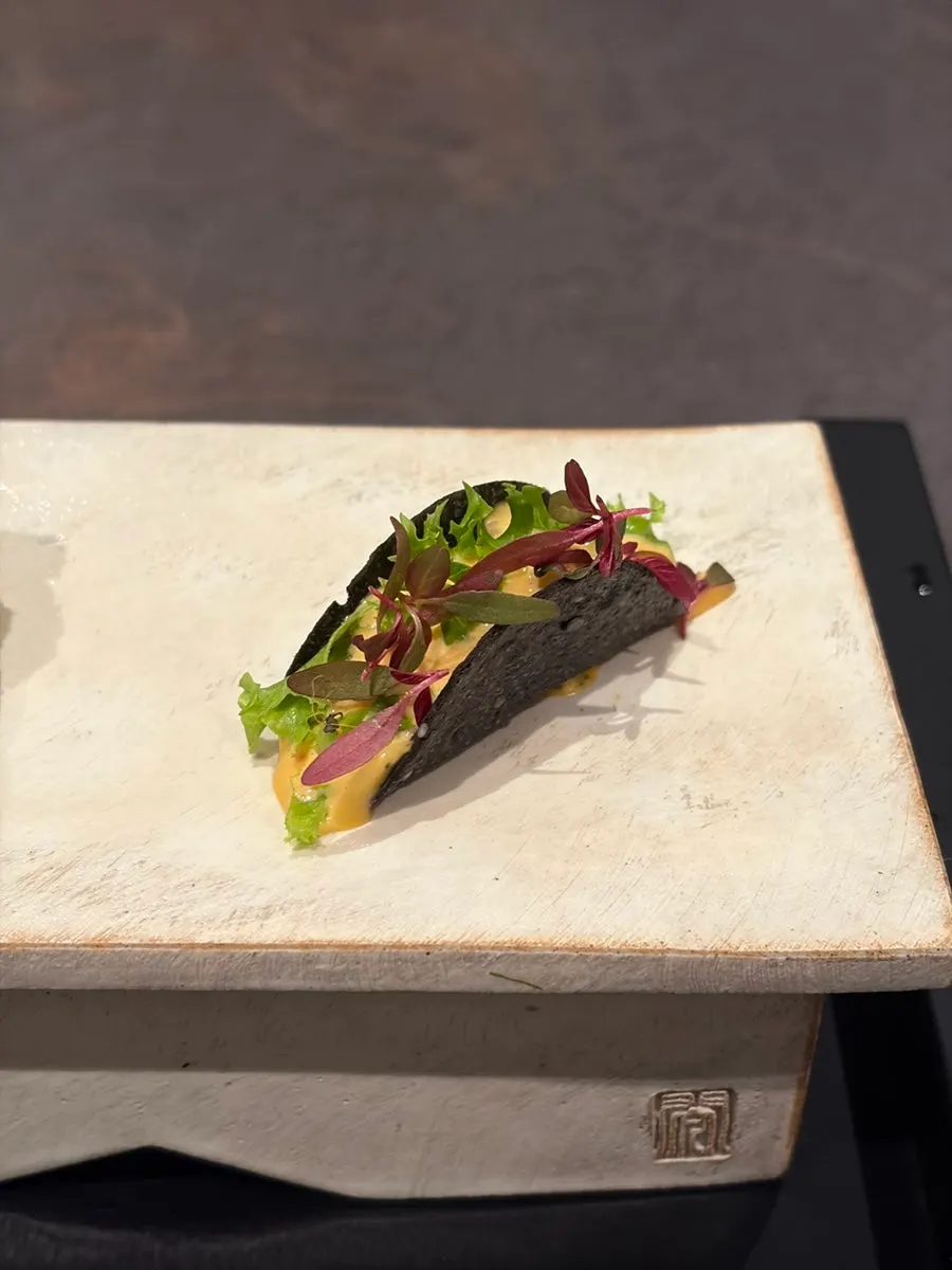 The plump lobster bite-sized dish