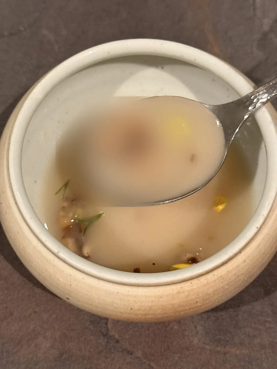 Ugyejin-juk served as the first course