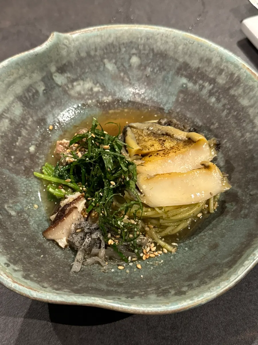 Abalone five-color gardenia noodles