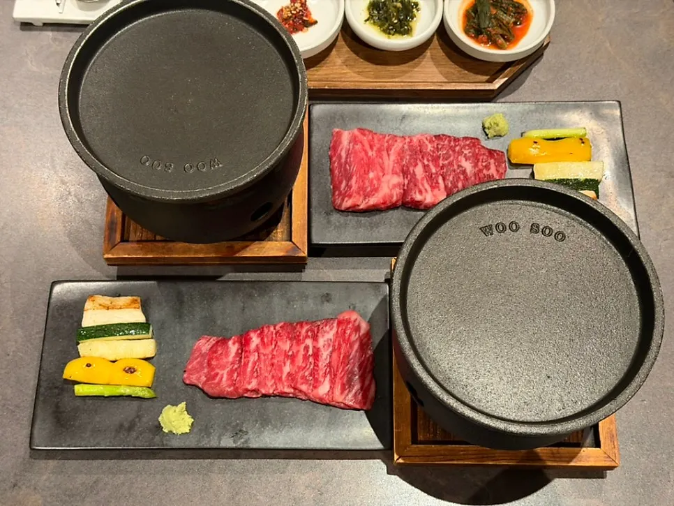 메인으로 나온 1++ 한우 등심