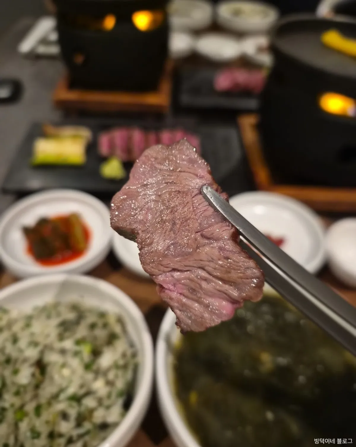 공덕 우수 런치C 한우 등심 구이