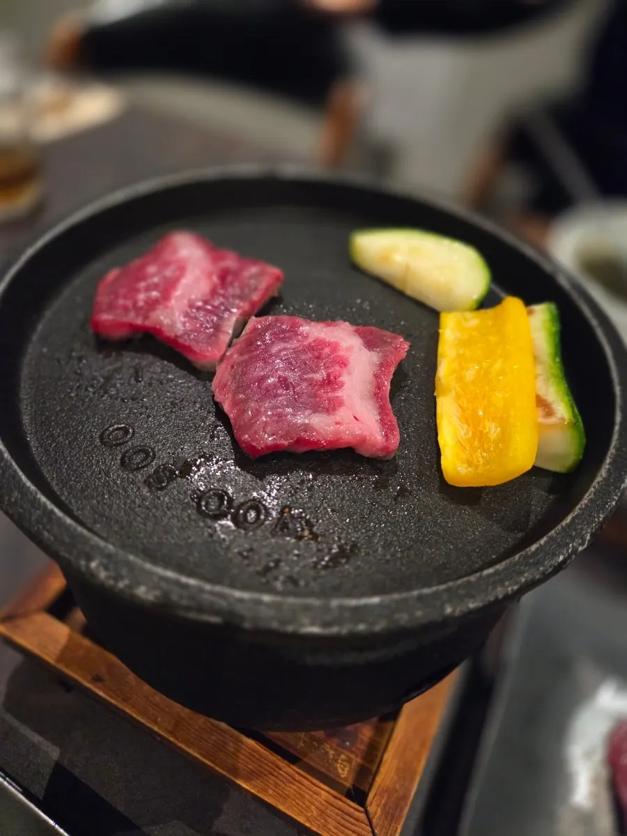 직접 굽는 한우 채끝살