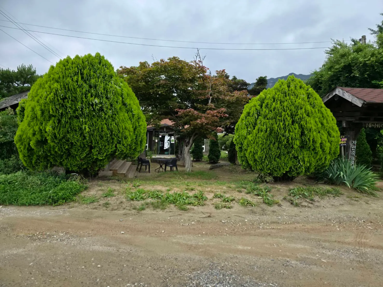 The Bapkkot Hana Pieotne building, with a countryside house atmosphere