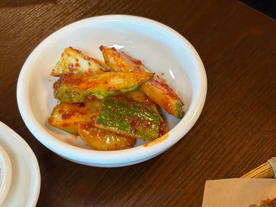 Korean set-meal side dishes to choose from