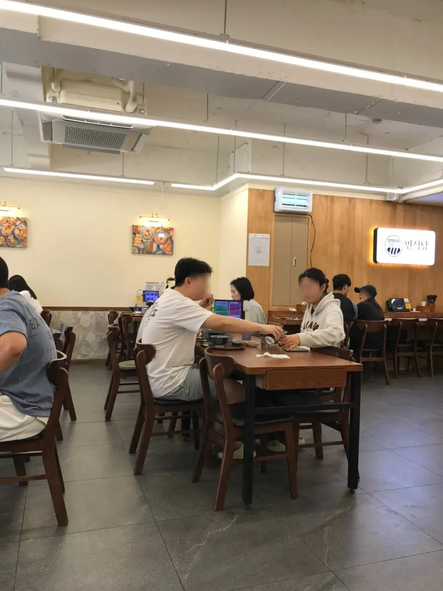 Restaurant interior at Myeonsikdang Gongju University Branch