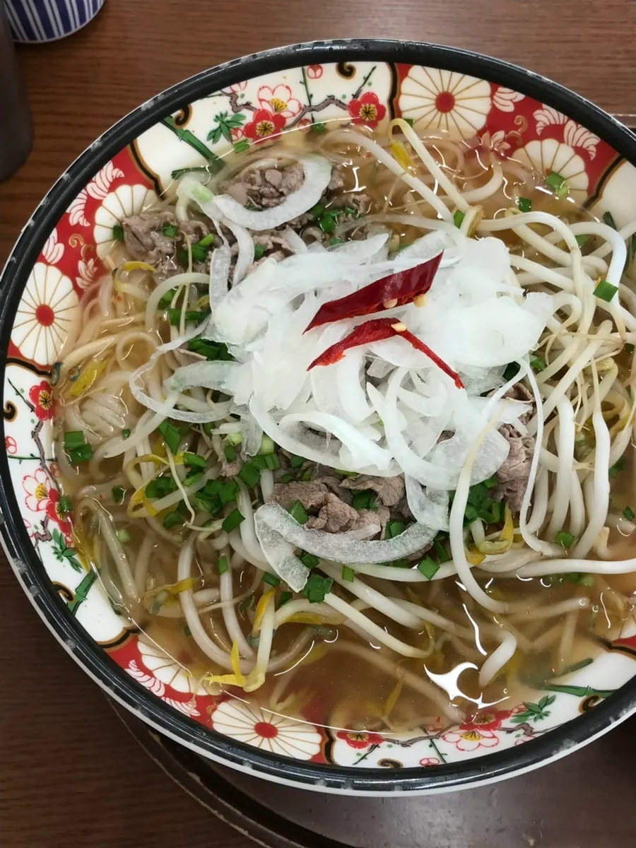 Meal with several dishes ordered together
