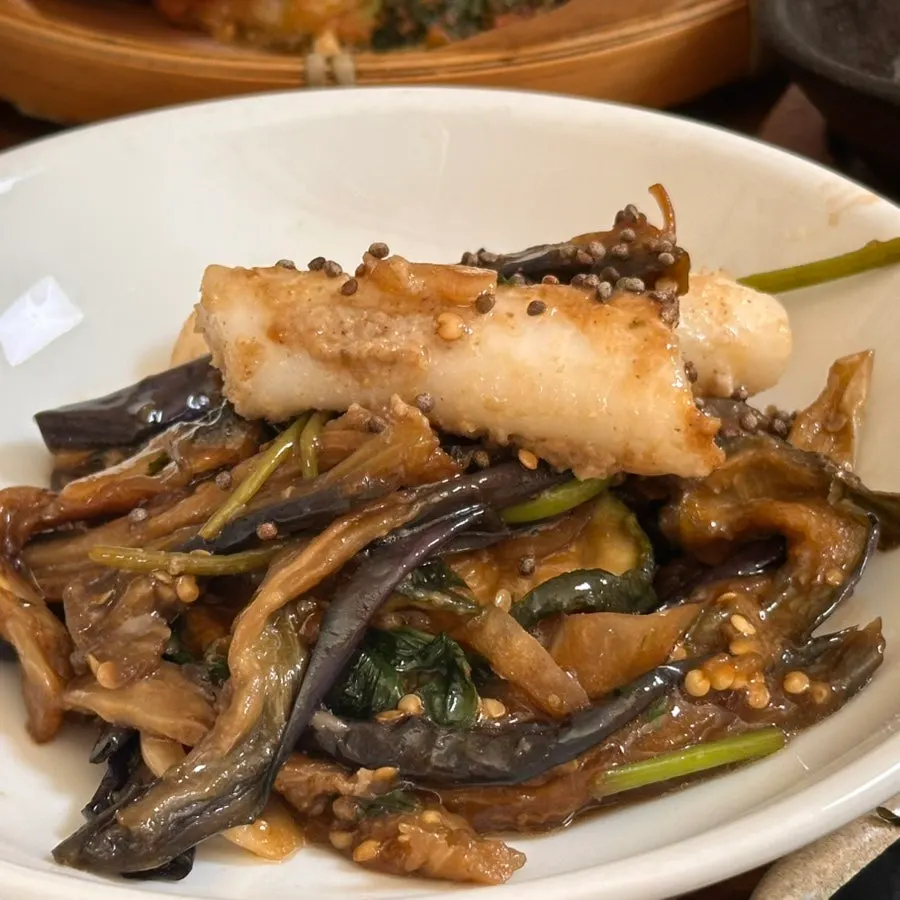 Doenjang soup with rich broth