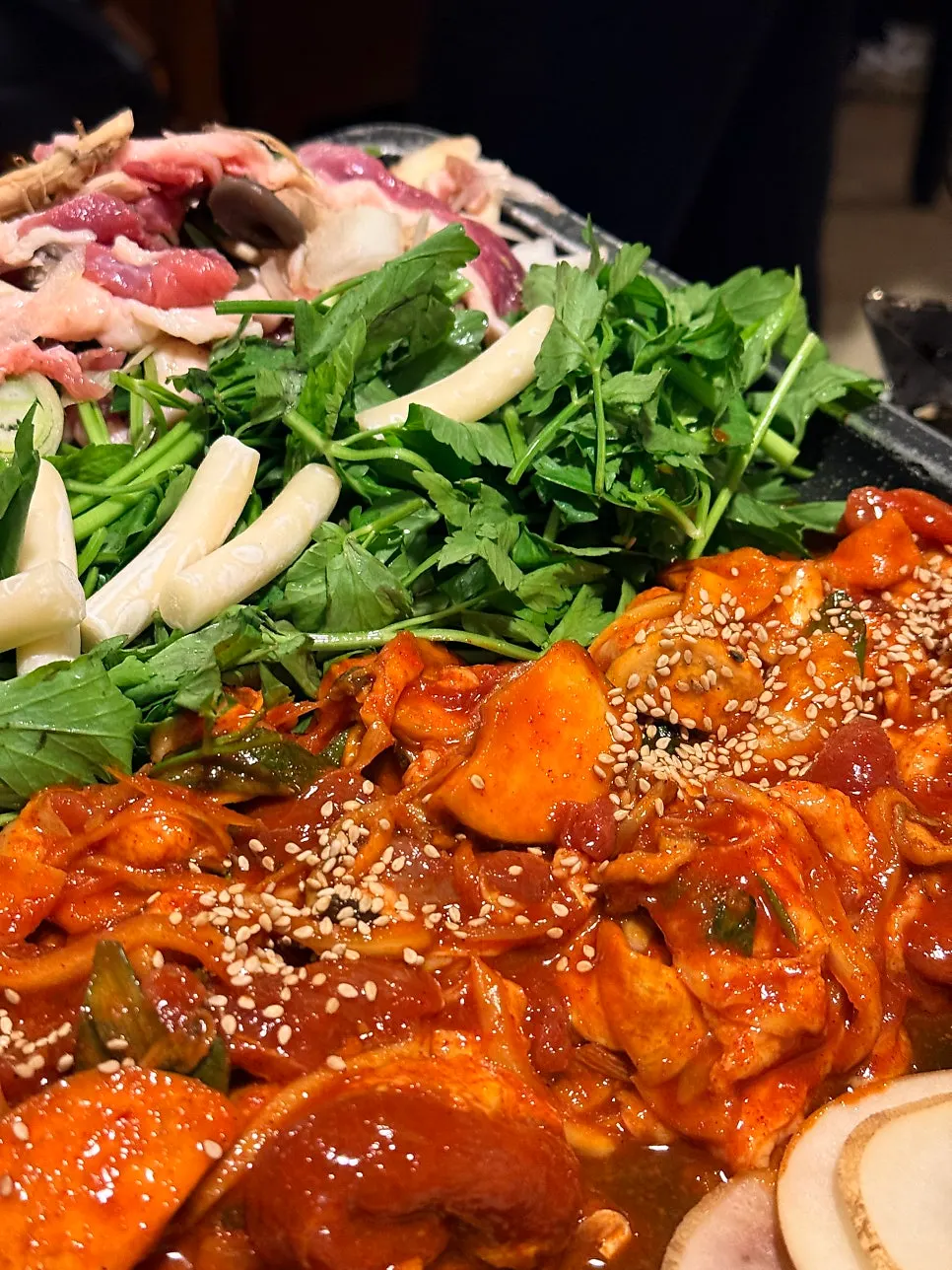 Oricongam-tang with dried radish greens and boneless duck