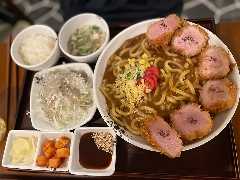 A full Tokyo Loin Katsu meal